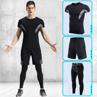 Men’s Performance Training Set Shirt & Compression Tights